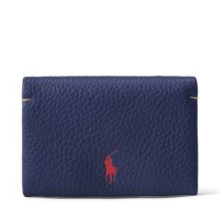 Portfel Polo Ralph Lauren. Niebieskie portfele damskie Polo Ralph Lauren. Za 819.99 zł.