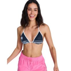Trójkątny stanik bikini dla Kobiety THE RETRO ESSENTIALS Czarny. Szare stroje kąpielowe damskie Roxy, xl, bez wzorów, z elastanu. Za 129.99 zł.