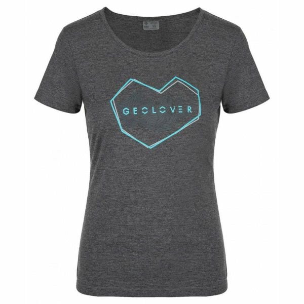 Damska koszulka outdooroowa Kilpi GAROVE-W. Szare bluzki damskie Kilpi, s, bez wzorów, sportowe, bez kołnierzyka, bez ramiączek. Za 91.56 zł.