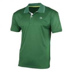 Koszulka sportowa męska Dunlop Tennis-polo Club. Zielone koszulki sportowe męskie Dunlop, m, bez wzorów, z poliesteru, bez ramiączek. Za 239.00 zł.