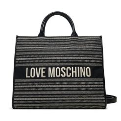 Torebka LOVE MOSCHINO. Czarne shopperki damskie Love Moschino, bez wzorów, bez dodatków. Za 539.99 zł.