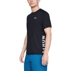 Under Armour Speed Stride Split Koszulka Czarny. Czarne t-shirty męskie Under Armour, l, bez wzorów, z materiału, bez kołnierzyka, bez ramiączek. Za 171.95 zł.