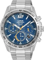 Zegarek męski Lorus RZ511AX9 srebrny. Szare zegarki męskie Lorus, bez wzorów, srebrne. Za 539.00 zł.