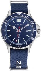 Zegarek Nautica Zegarek NAUTICA NAPABS904. Kwarcowy, Kolor niebieski. Mężczyzna. NoSize. Niebieskie zegarki męskie Nautica, bez wzorów. Za 249.00 zł.
