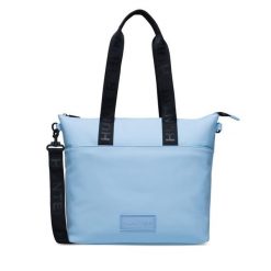 Torba Hunter. Niebieskie shopperki damskie Hunter, bez wzorów, bez dodatków. Za 229.99 zł.