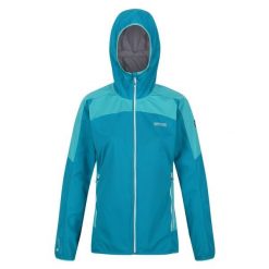 Kurtka Damska Softshell Tarvos IV. Niebieskie kurtki sportowe damskie Regatta, s, bez wzorów, z softshellu, bez ramiączek, bez kaptura, trekkingowe. Za 130.99 zł.