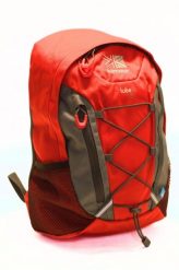 Plecak wycieczkowy Karrimor Tube. Czerwone plecaki męskie Karrimor, bez wzorów, z materiału, biznesowe. Za 96.81 zł.
