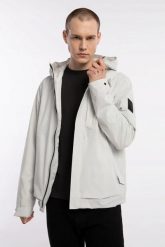 KURTKA MĘSKA Jack Wolfskin Jacket MAINKAI JKT M 1115761-5155 (S. Szare kurtki męskie Jack Wolfskin, m, bez wzorów, z dresówki, sportowe, bez kaptura. Za 888.99 zł.