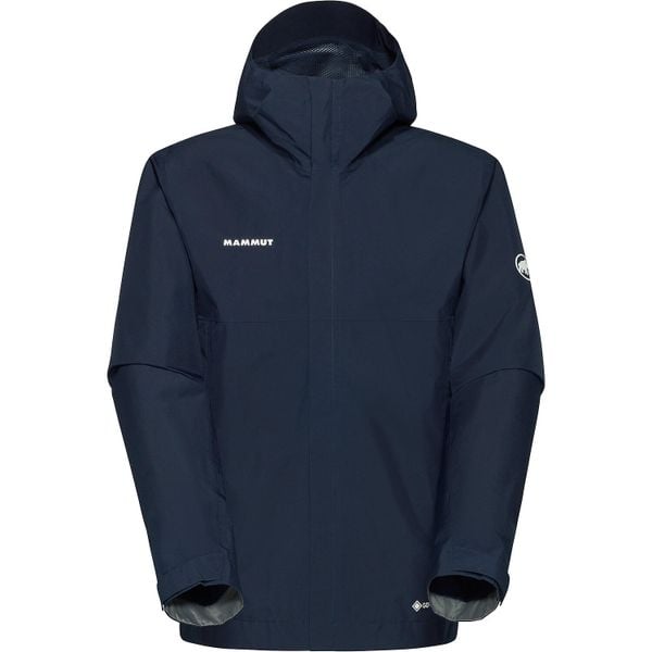 Kurtka uniwersalna męska Mammut Treeline Light Hs. Niebieskie kurtki męskie Mammut, l, bez wzorów, z materiału, eleganckie, z kapturem. Za 1,199.00 zł.