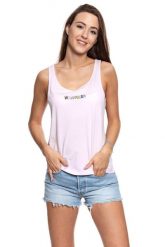 WRANGLER T SHIRT DAMSKI TANK LAVENDER FOG W7387EVVW 112131062. Niebieskie t-shirty damskie Wrangler, xs, bez wzorów, bez kołnierzyka, bez ramiączek. W wyprzedaży za 39.99 zł.