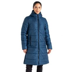 Kurtka Damska Distinguish Baffled Padded Jacket. Niebieskie kurtki sportowe damskie Dare 2B, bez wzorów, z puchu, bez ramiączek, bez kaptura, trekkingowe. Za 207.99 zł.