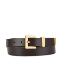 Pasek Damski GINO ROSSI. Brązowe paski damskie Gino Rossi, bez wzorów. Za 129.99 zł.