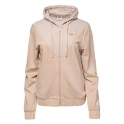 Damska Bluza Z Kapturem Hiba Z Pełnym Zamkiem Błyskawicznym. Brązowe bluzy damskie Hi-tec, bez wzorów, sportowe, bez ramiączek, z kapturem. Za 148.99 zł.