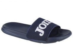 Klapki męskie Joma Sland Men 2033. Niebieskie klapki męskie Joma, bez wzorów, z materiału, bez zapięcia. Za 59.99 zł.
