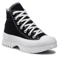 Trampki Converse. Czarne trampki i tenisówki damskie Converse, bez wzorów, bez zapięcia. Za 449.99 zł.