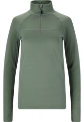 Bluza narciarska damska Whistler Blume. Czarne bluzy damskie Whistler, bez wzorów, z elastanu, klasyczne, bez ramiączek, bez kaptura. Za 111.99 zł.