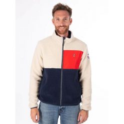 Kurtka Sherpa Aulp Vogue. Niebieskie kurtki męskie Aulp, bez wzorów, sportowe, bez kaptura. Za 270.00 zł.