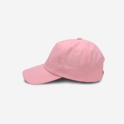Czapka z daszkiem Kubota różowa. Czerwone czapki damskie Kubota, na lato, bez wzorów, z materiału, biznesowe. Za 39.99 zł.