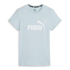 Koszulka sportowa damska Puma K15587. Niebieskie koszulki sportowe damskie Puma, m, bez wzorów, bez ramiączek, na fitness i siłownię. Za 105.40 zł.