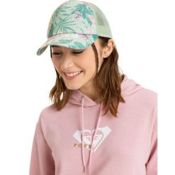 Czapka Trucker dla Kobiety INTO THE SUN Zielony. Zielone czapki damskie Roxy, bez wzorów, z materiału. Za 129.99 zł.