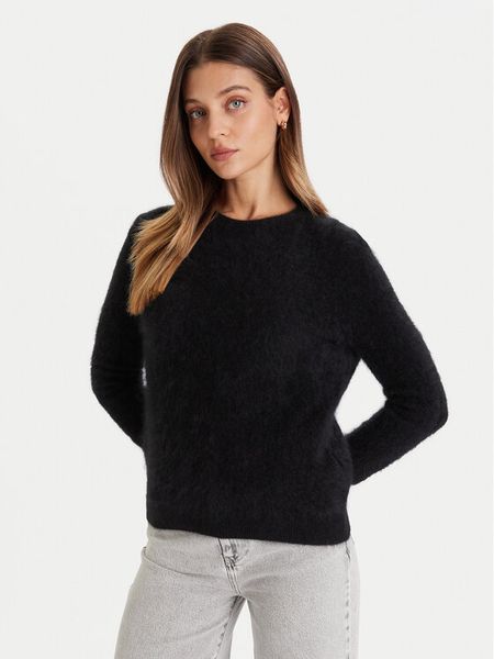 ViCOLO Sweter 22066F Czarny Regular Fit. Czarne swetry nierozpinane damskie ViCOLO, m, bez wzorów, z kaszmiru, bez kołnierzyka, bez ramiączek. Za 1,189.00 zł.
