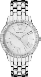 Zegarek Sekonda Zegarek damski Sekonda 40348 srebrny. Szare zegarki damskie Sekonda, srebrne. Za 343.00 zł.