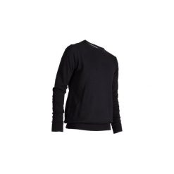 Sweter do golfa męski. Czarne swetry męskie INESIS, m, bez wzorów, z bawełny, bez kołnierzyka, bez ramiączek. Za 59.99 zł.