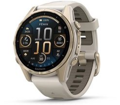 Zegarek sportowy Garmin Fenix 8 AMOLED Beżowy (010-02903-11). Brązowe zegarki sportowe Garmin, bez wzorów. Za 4,862.99 zł.