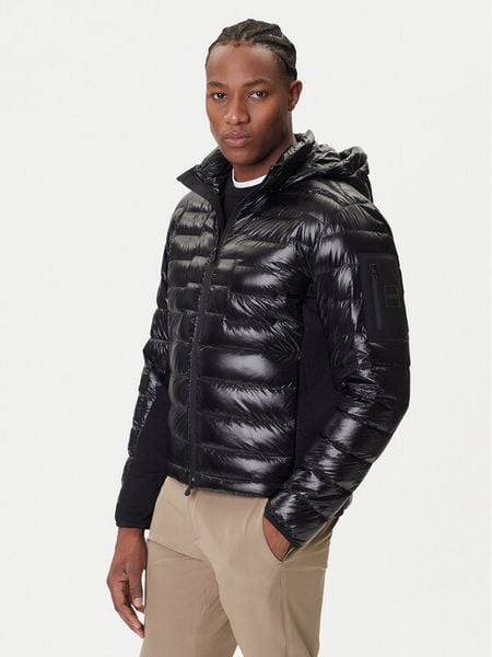 BOSS Kurtka puchowa Hypelite 50541299 Czarny Regular Fit. Czarne kurtki męskie Boss, l, bez wzorów, z puchu, bez kaptura. Za 1,479.00 zł.