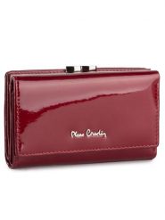 Pierre Cardin Portfel 05 LINE 108 Bordowy. Czerwone portfele damskie Pierre Cardin, z lakierowanej skóry. Za 119.99 zł.