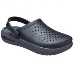 Buty do chodzenia męskie Crocs Inmotion Clog. Czarne buty zimowe męskie Crocs, bez wzorów, z gumy, bez obcasa, bez zapięcia. Za 395.00 zł.