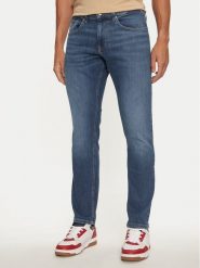 Tommy Jeans Jeansy Scanton DM0DM21052 Granatowy Slim Fit. Niebieskie jeansy męskie Tommy Jeans, z bawełny. Za 319.99 zł.