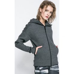 Adidas Performance - Bluza. Szare bluzy damskie adidas Performance, s, bez wzorów, z bawełny, bez ramiączek, z kapturem. W wyprzedaży za 269.90 zł.