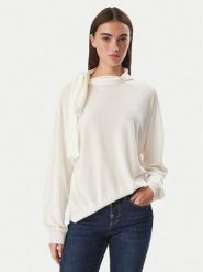 Liu Jo Sweter WF6445 MA16R Kremowy Regular Fit. Białe swetry nierozpinane damskie Liu Jo, l, bez wzorów, z syntetyku, bez kołnierzyka, bez ramiączek. Za 519.99 zł.