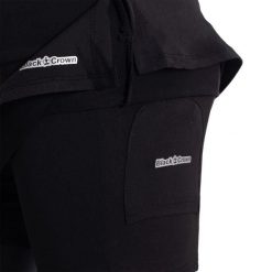 Black Crown Maya Skirt. Czarne spódnice damskie BLACK CROWN, bez wzorów, sportowe, bez kołnierzyka, bez ramiączek, sportowe. Za 105.50 zł.