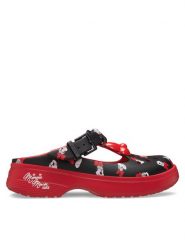 Crocs Klapki 211143 Czarny. Czarne klapki damskie Crocs, bez wzorów, z tworzywa sztucznego, bez obcasa, bez zapięcia. Za 209.99 zł.