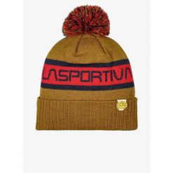 Czapka zimowa La Sportiva Orbit Beanie. Brązowe czapki damskie La Sportiva, na zimę, bez wzorów, sportowe. Za 151.99 zł.