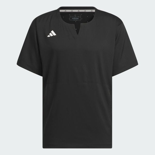 Bluza Adizero Dugout Cage (uniseks). Czarne bluzy damskie Adidas, uniwersalny, bez wzorów, z materiału, bez ramiączek, bez kaptura. Za 279.00 zł.