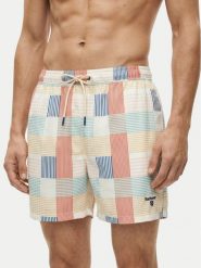 Barbour Szorty kąpielowe Patch MSW0071RE51 Kolorowy Regular Fit. Kąpielówki męskie Barbour, l, bez wzorów, z syntetyku. Za 289.99 zł.