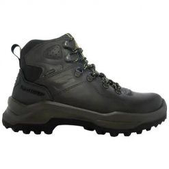 Buty trekkingowe męskie Grisport Marrone Pecos 2. Czarne trekkingi męskie Grisport, z materiału, za kostkę, bez zapięcia. Za 464.00 zł.