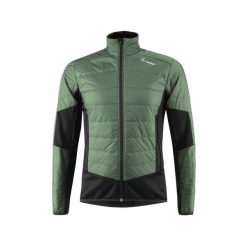 Kurtka hybrydowa Löffler Athletico PL60. Niebieskie kurtki męskie LOFFLER, na zimę, l, bez wzorów, bez kaptura, do biegania, primaloft. Za 944.25 zł.