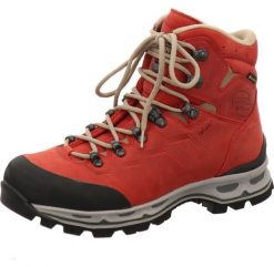 Buty trekkingowe damskie Meindl Bellavista. Czerwone obuwie trekkingowe damskie MEINDL, z gore-texu, za kostkę, bez zapięcia. Za 1,707.00 zł.