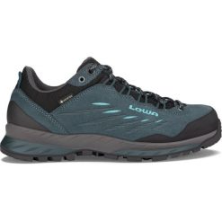 Buty trekkingowe damskie Lowa Delago Gtx Low. Niebieskie obuwie trekkingowe damskie Lowa, z materiału, bez zapięcia. Za 816.55 zł.
