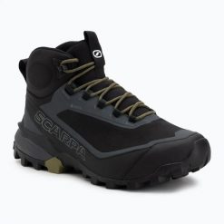 Buty trekkingowe męskie SCARPA Ribelle Cross 2 GTX. Czarne trekkingi męskie Scarpa, z gore-texu, bez zapięcia. Za 859.99 zł.