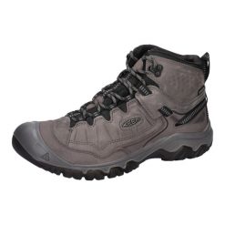 Buty trekkingowe męskie Keen Targhee IV MID WP. Szare trekkingi męskie Keen, z materiału, za kostkę, bez zapięcia. Za 833.00 zł.