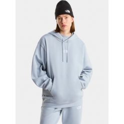 Sweter męski The North Face W Essential Oversize. Niebieskie swetry męskie The North Face, m, bez wzorów, sportowe, bez kołnierzyka, bez ramiączek. Za 339.00 zł.