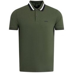 Polo BOSS Paddy AP Open Green (50538101-355). Zielone koszulki sportowe męskie Boss, m, bez wzorów, bez ramiączek. Za 329.00 zł.