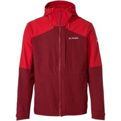 Kurtka softshell męska Vaude Elope Wind Jacket. Czerwone kurtki męskie Vaude, m, bez wzorów, z softshellu, bez kaptura, trekkingowe. Za 377.99 zł.