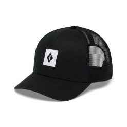 Czapka Trucker Black Diamond. Czarne czapki damskie Black Diamond, bez wzorów, z bawełny, biznesowe. Za 170.95 zł.