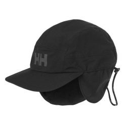 Czapka 5-panelowa Helly Hansen Storm. Czarne czapki damskie Helly Hansen, bez wzorów. Za 319.50 zł.
